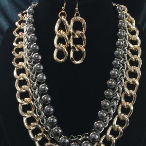 [KBUH] The Karen NEW Zi Signature Series Collection Necklace and Earrings Set